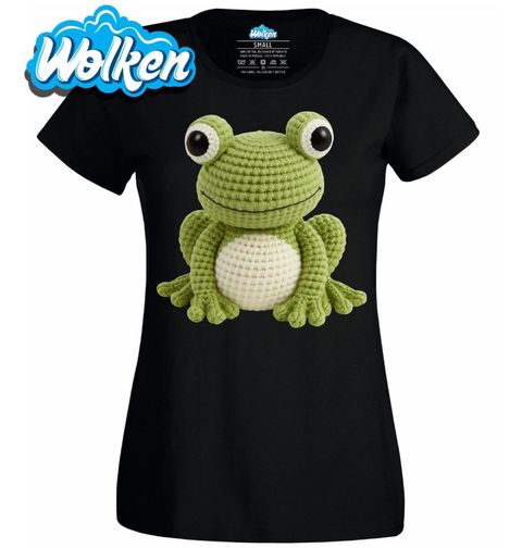 Obrázek produktu Dámské tričko Háčkovaná Žába