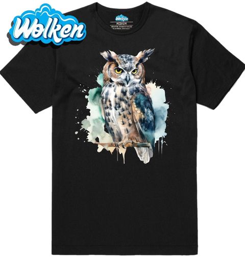 Obrázek produktu Pánské tričko Sova Výr Velký