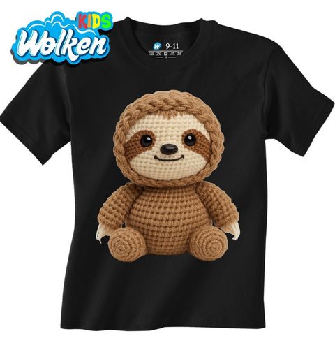 Obrázek produktu Dětské tričko Háčkovaný Lenochod