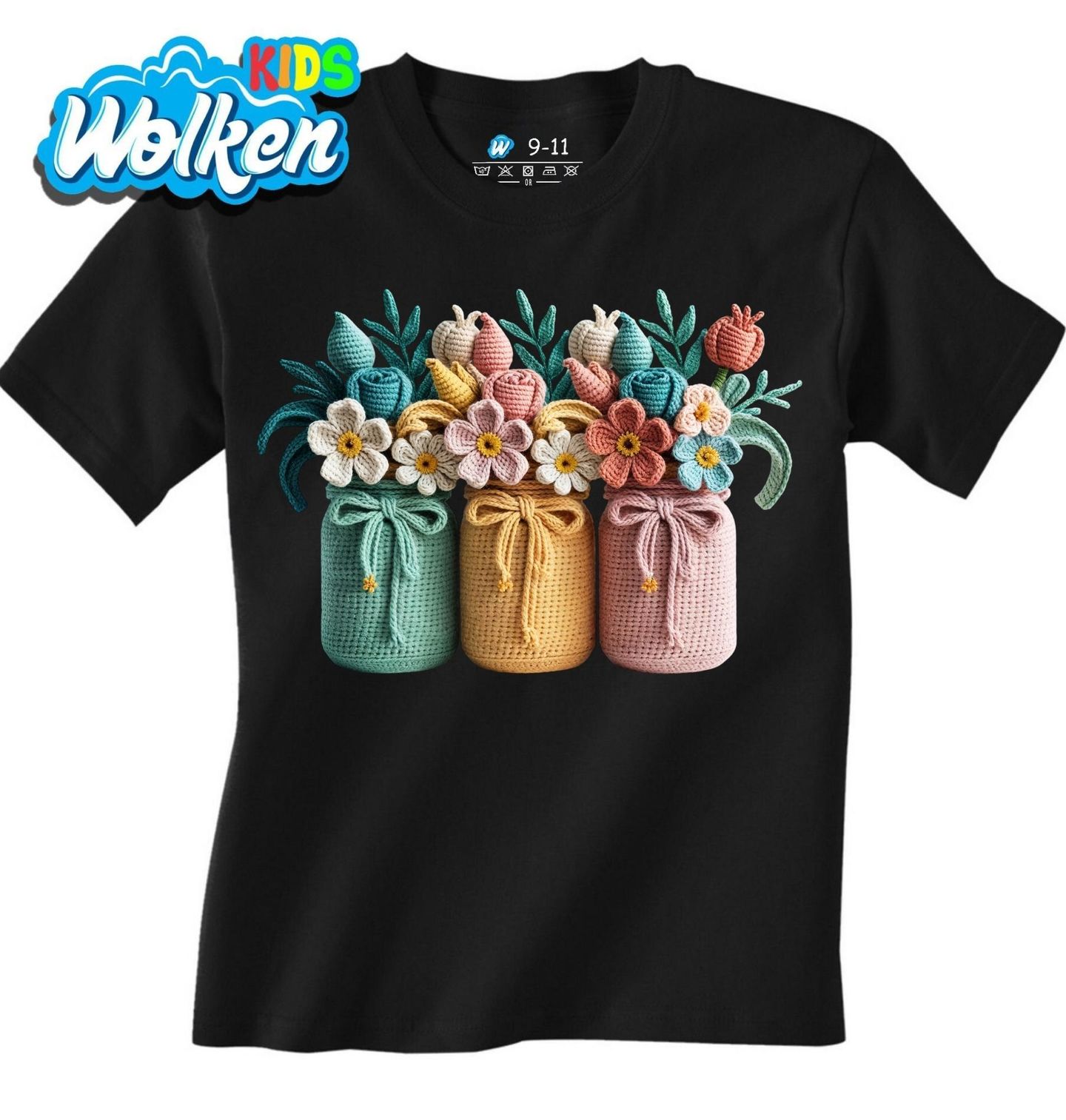 Dětské tričko Háčkované Květiny ve Váze.jpg