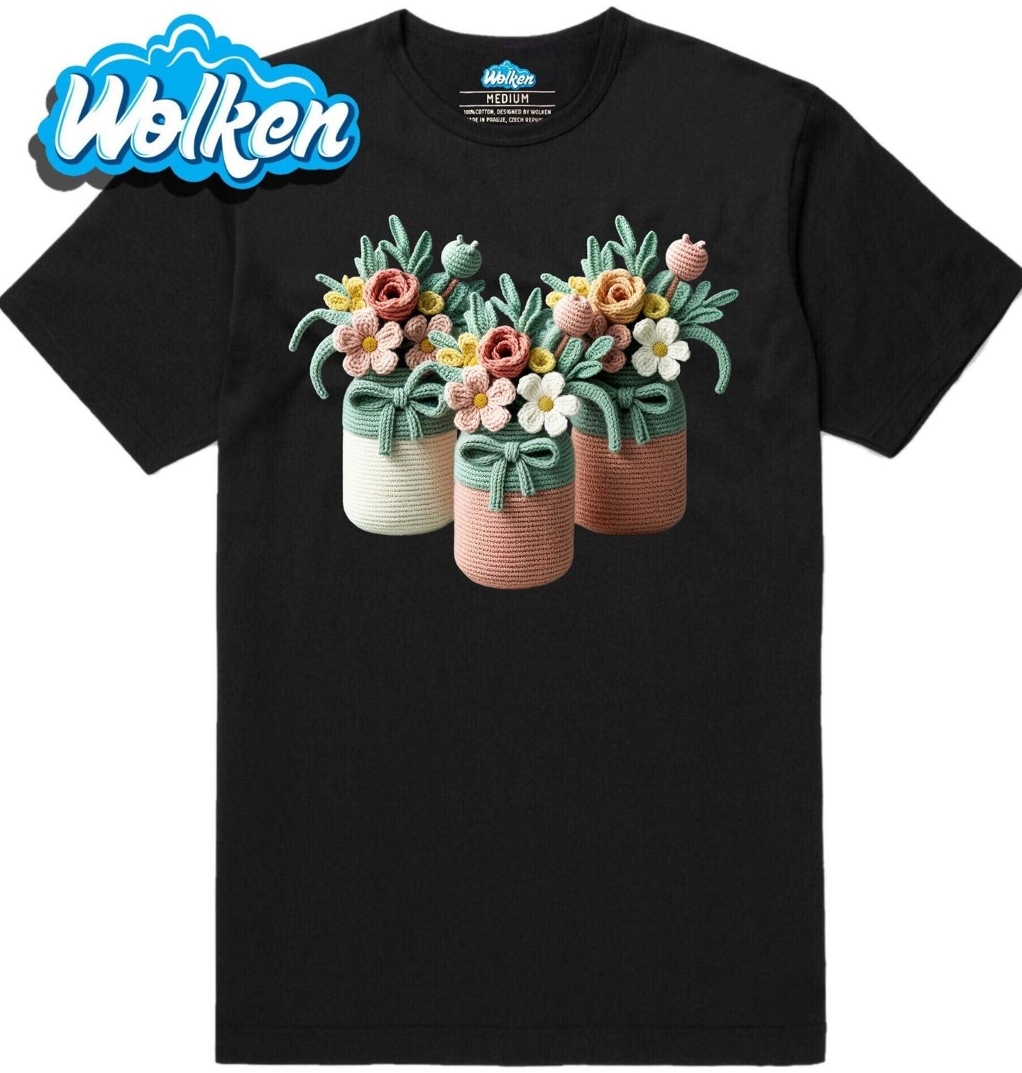Pánské tričko Háčkované Květiny.jpg