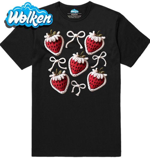 Obrázek produktu Pánské tričko Háčkované Jahody