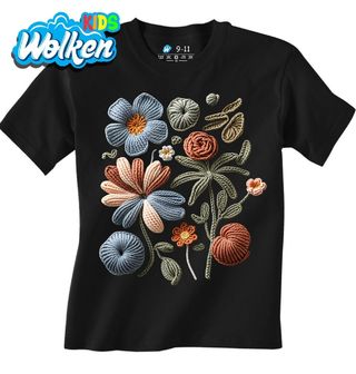 Dětské tričko Háčkované Jarní Květiny.jpg