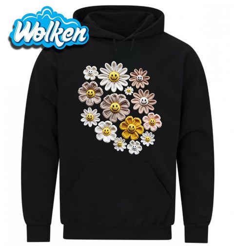 Obrázek produktu Pánská mikina Háčkované Kopretiny