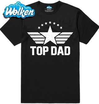 Pánské tričko Vintage Top Táta Top Dad.jpg