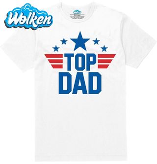 Pánské tričko  Táta Pilot Top Dad Top Gun.jpg