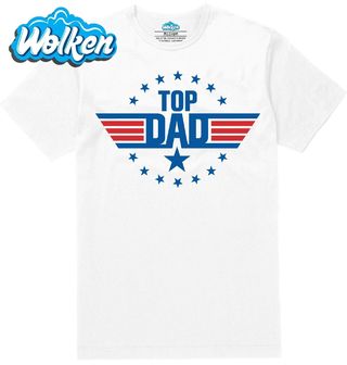 Pánské tričko  Nejlepší Táta Top Gun.jpg