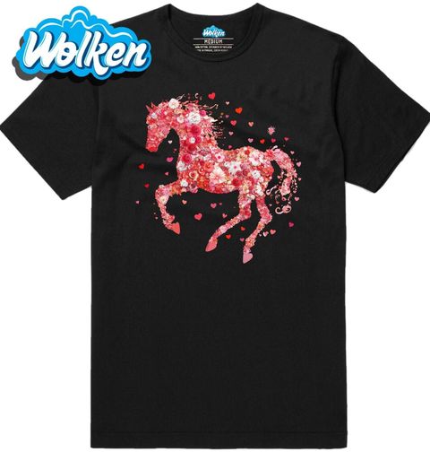 Obrázek produktu Pánské tričko Květinový Kůň