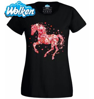 Dámské tričko Květinový Kůň.jpg