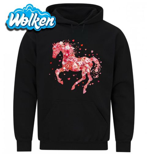 Obrázek produktu Pánská mikina Květinový Kůň