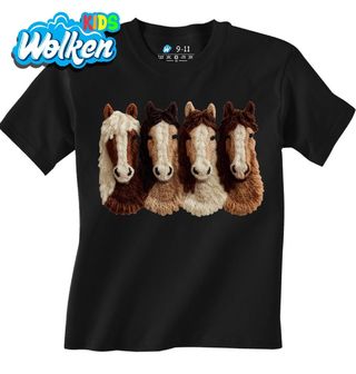 Dětské tričko Háčkované Koně.jpg