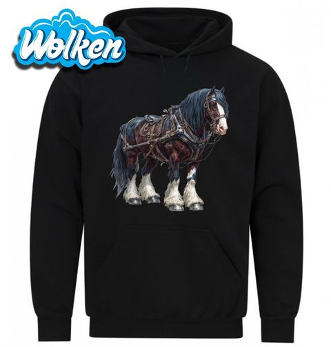 Obrázek produktu Pánská mikina Těžký Pracovní Kůň Clydesdale horse