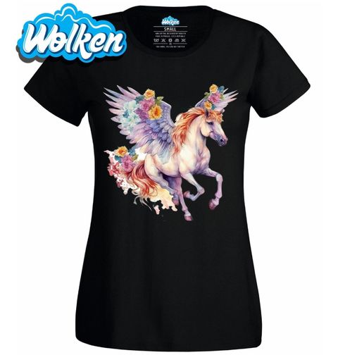 Obrázek produktu Dámské tričko Květinový Pegas