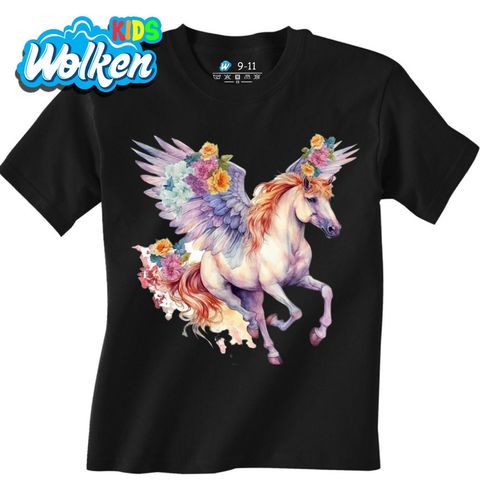 Obrázek produktu Dětské tričko Květinový Pegas