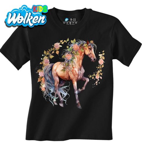 Obrázek produktu Dětské tričko Hnědák v Květinách