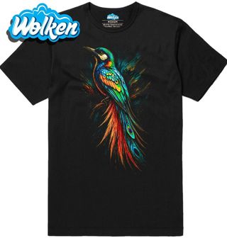 Pánské tričko Exotický Páv.jpg