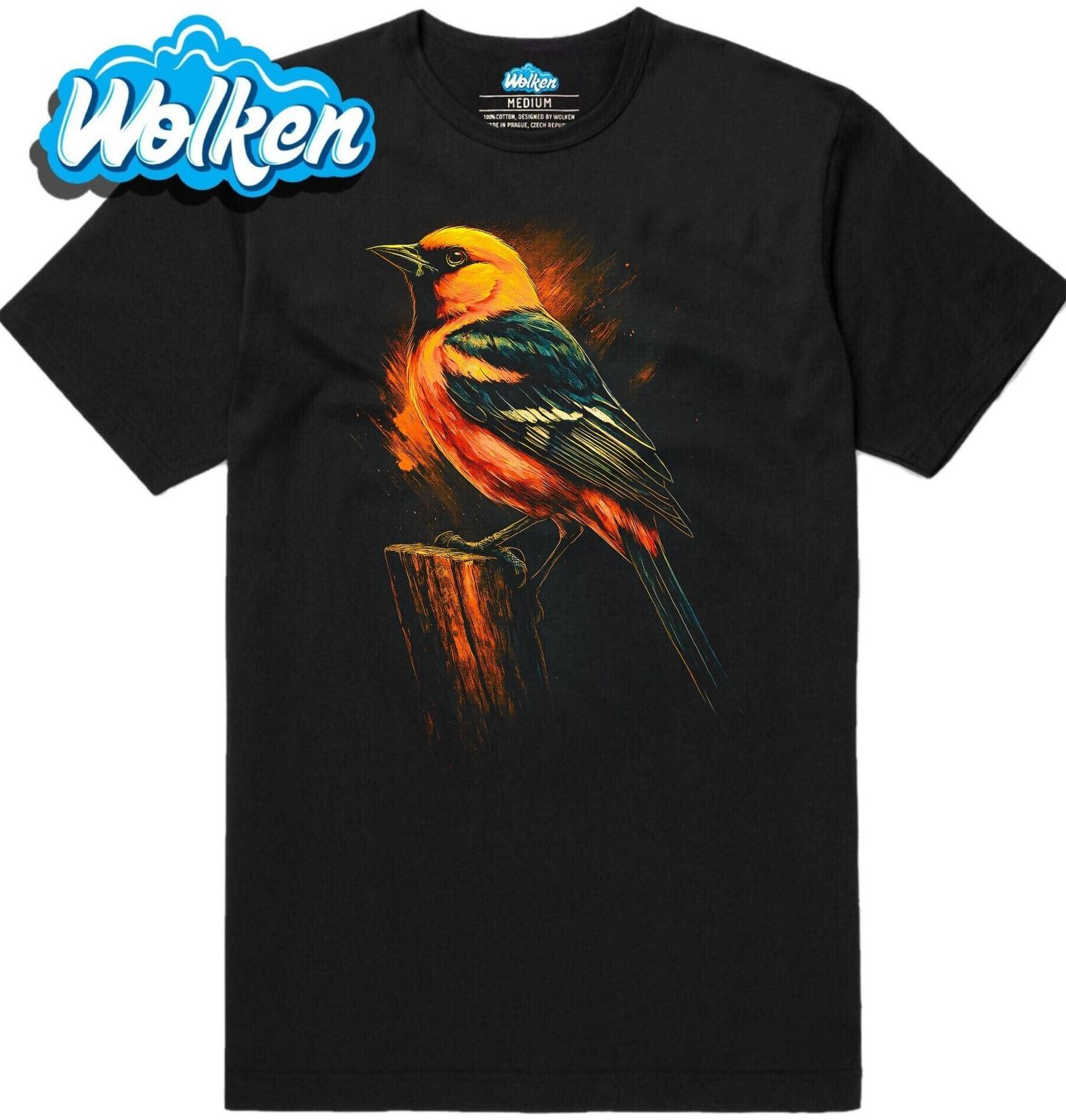 Pánské tričko Trupiál baltimorský.jpg