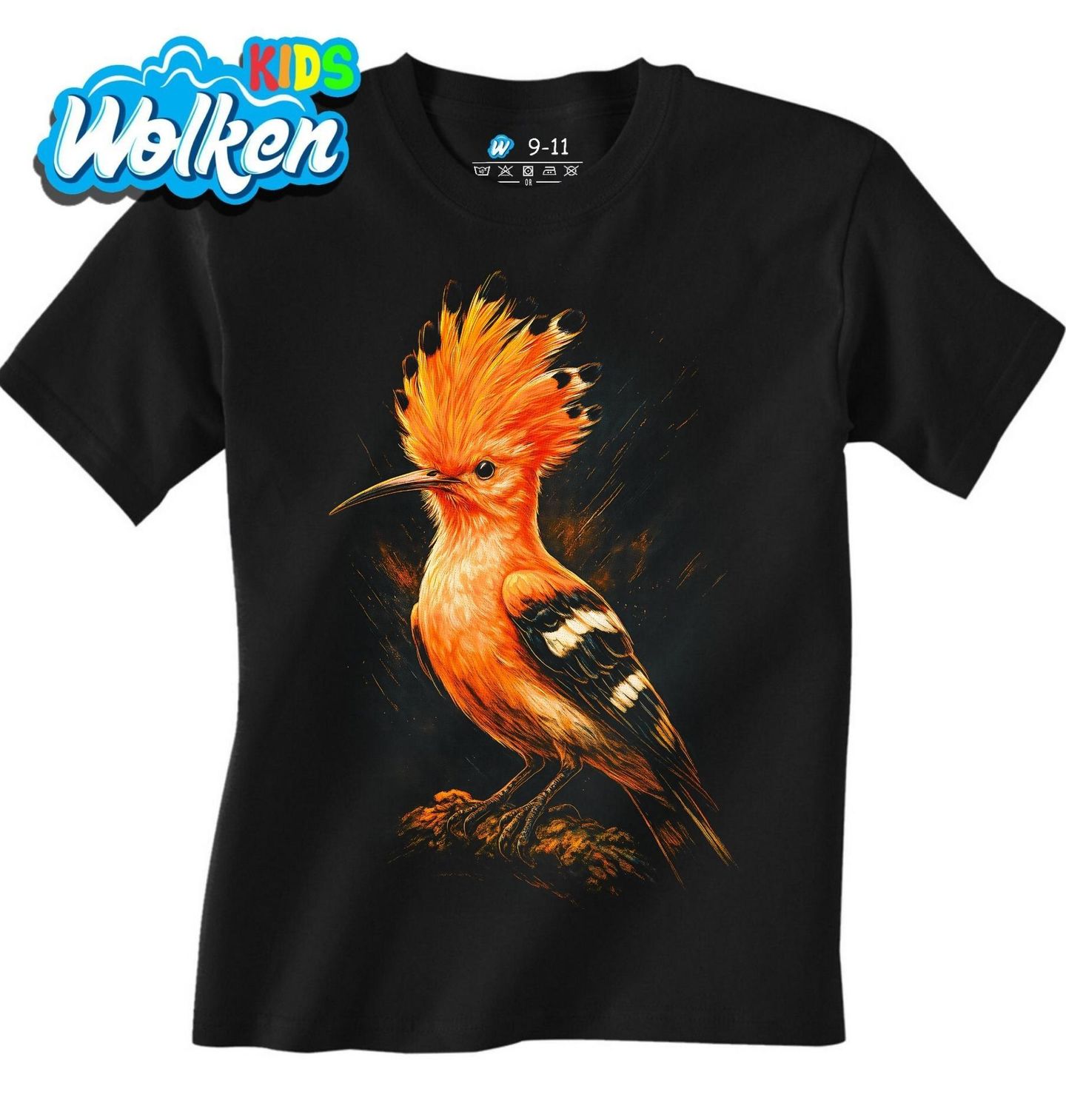 Dětské tričko Dudek chocholatý Hoopoes.jpg