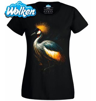 Dámské tričko Jeřáb královský.jpg