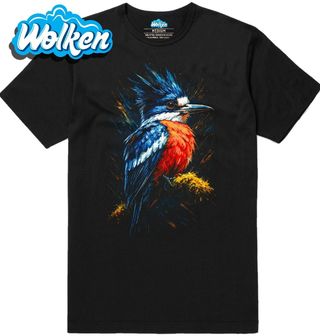 Pánské tričko Ledňáček chocholatý.jpg