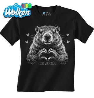 Dětské tričko Kapybaří Láska.jpg