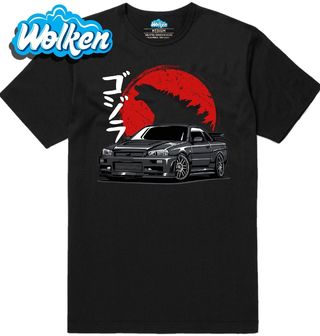Pánské tričko Nissan Skyline Godzila Tokyo Drift.jpg