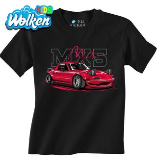 Dětské tričko Červená Miata Mazda MX-5.jpg