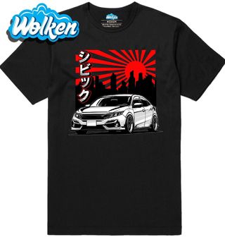 Pánské tričko Honda Civic Tokyo Street Car.jpg