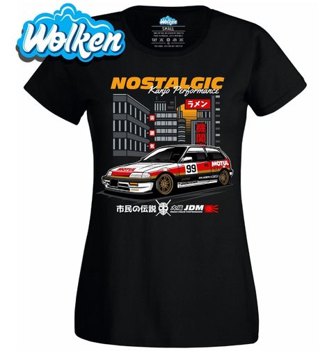 Obrázek produktu Dámské tričko JDM Car Kanjo Nostalgic