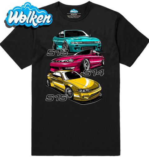 Obrázek produktu Pánské tričko Nissan Silvia S13, S14 a S15
