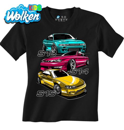 Obrázek produktu Dětské tričko Nissan Silvia S13, S14 a S15