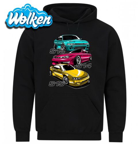 Obrázek produktu Pánská mikina Nissan Silvia S13, S14 a S15