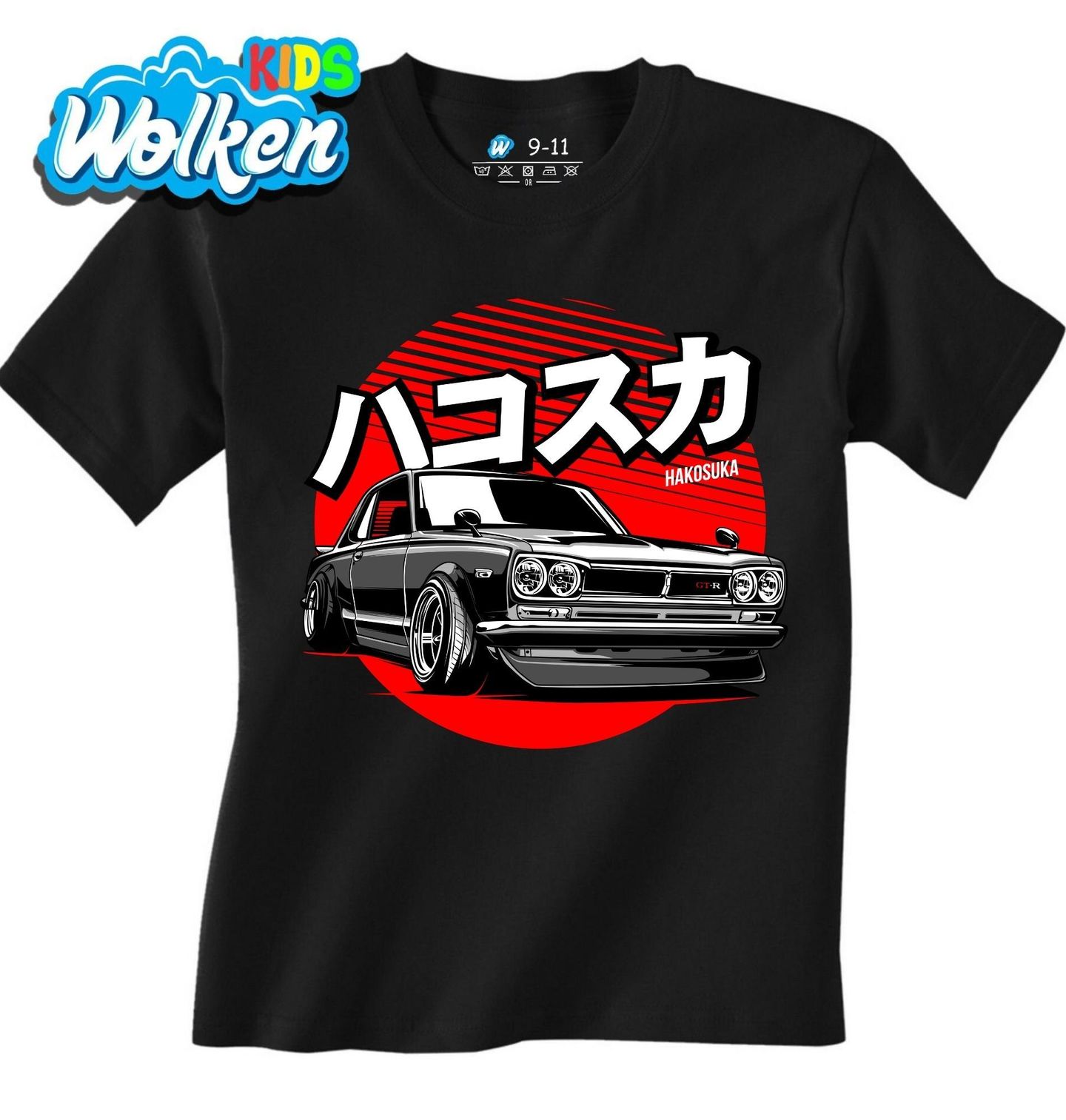 Dětské tričko JDM Auto Hakosuka Legend.jpg