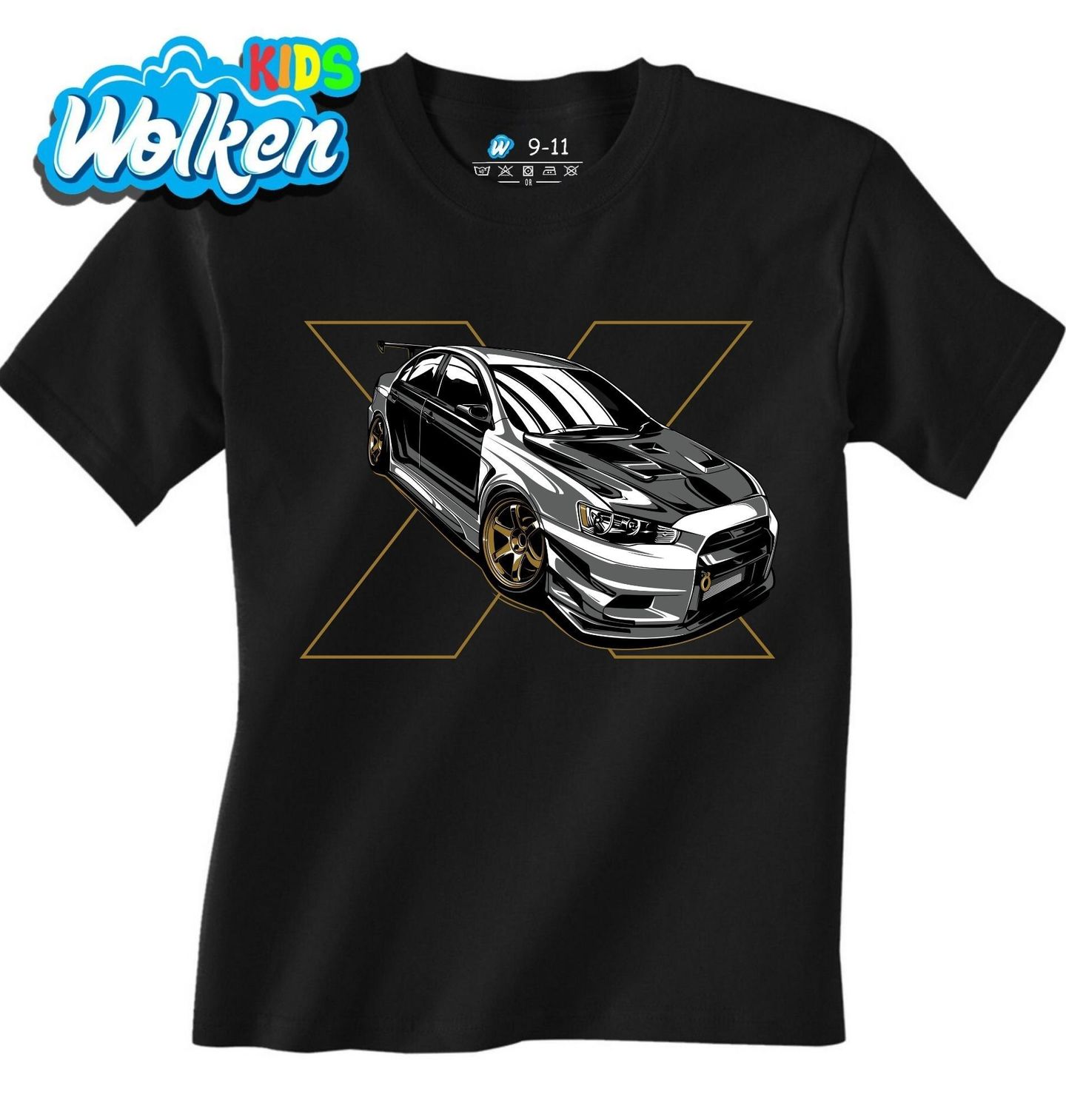 Dětské tričko Mitsubishi Lancer Evolution X.jpg