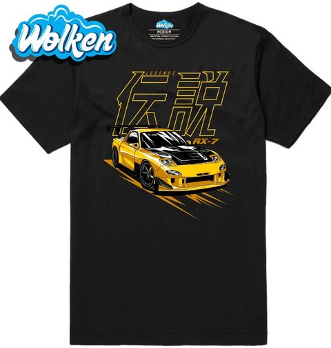 Obrázek produktu Pánské tričko Žlutá Mazda RX-7 Legend