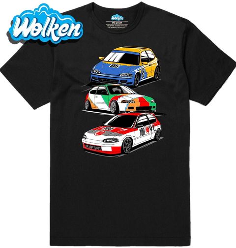 Obrázek produktu Pánské tričko Retro Honda Civic