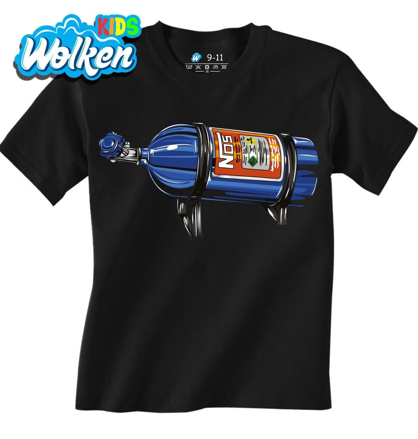 Dětské tričko Racing NOS Láhev Nitrous Bottle.jpg