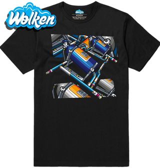 Pánské tričko Tuningové Láhve Dual Nitrous Bottle.jpg