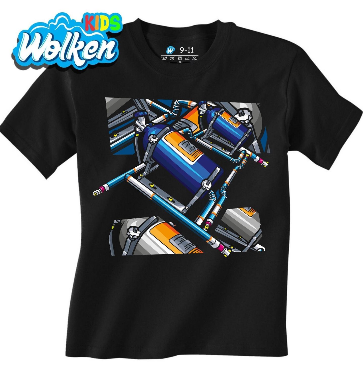 Dětské tričko Tuningové Láhve Dual Nitrous Bottle.jpg