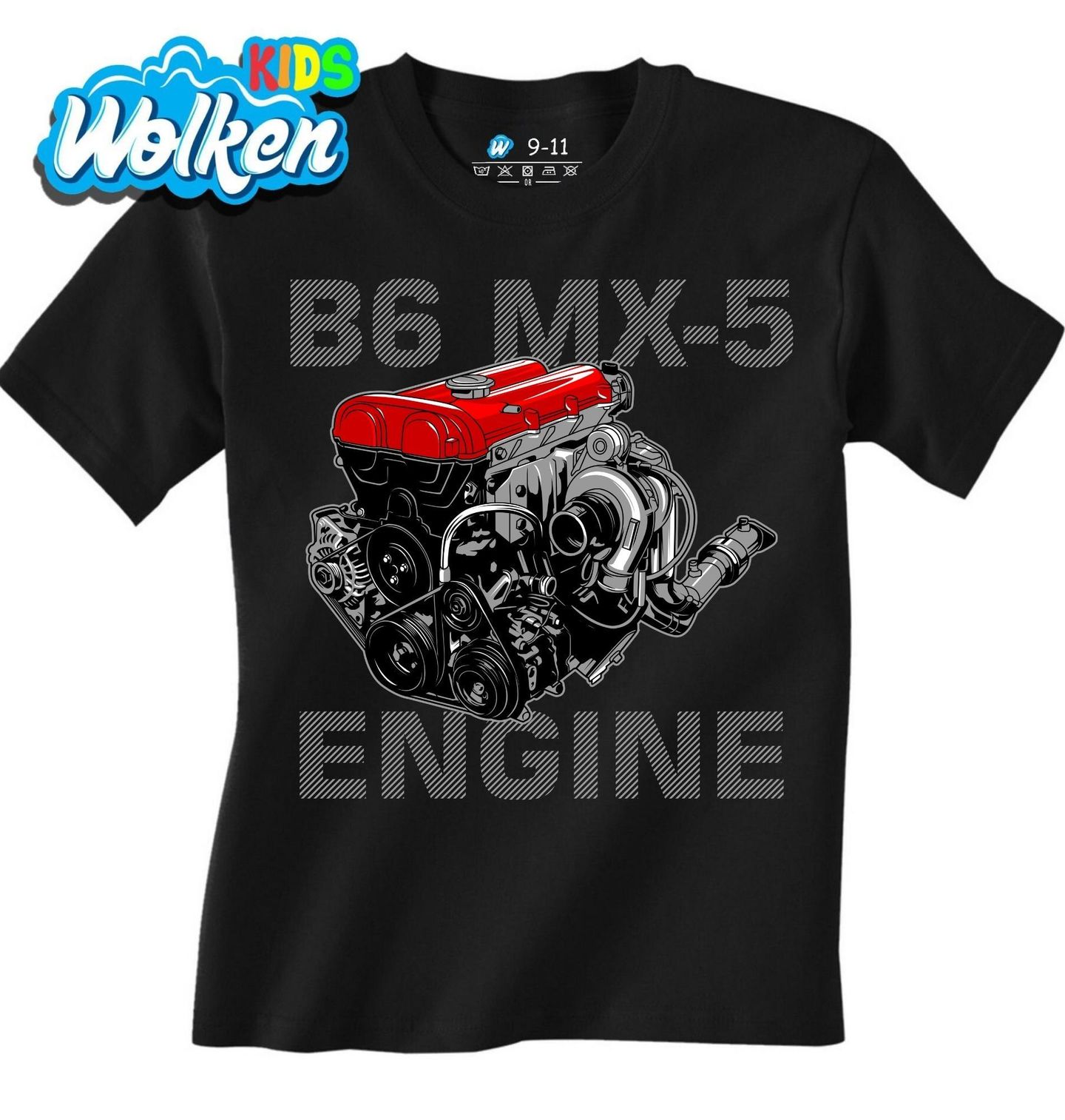 Dětské tričko Mazda B6 MX-5 Engine.jpg
