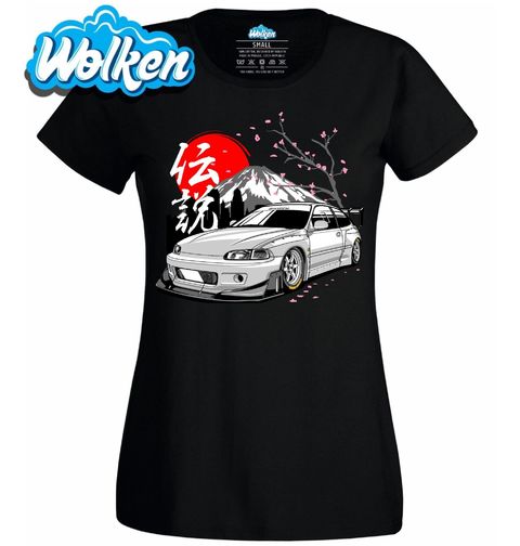 Obrázek produktu Dámské tričko JDM Legenda pod Horou Fudži