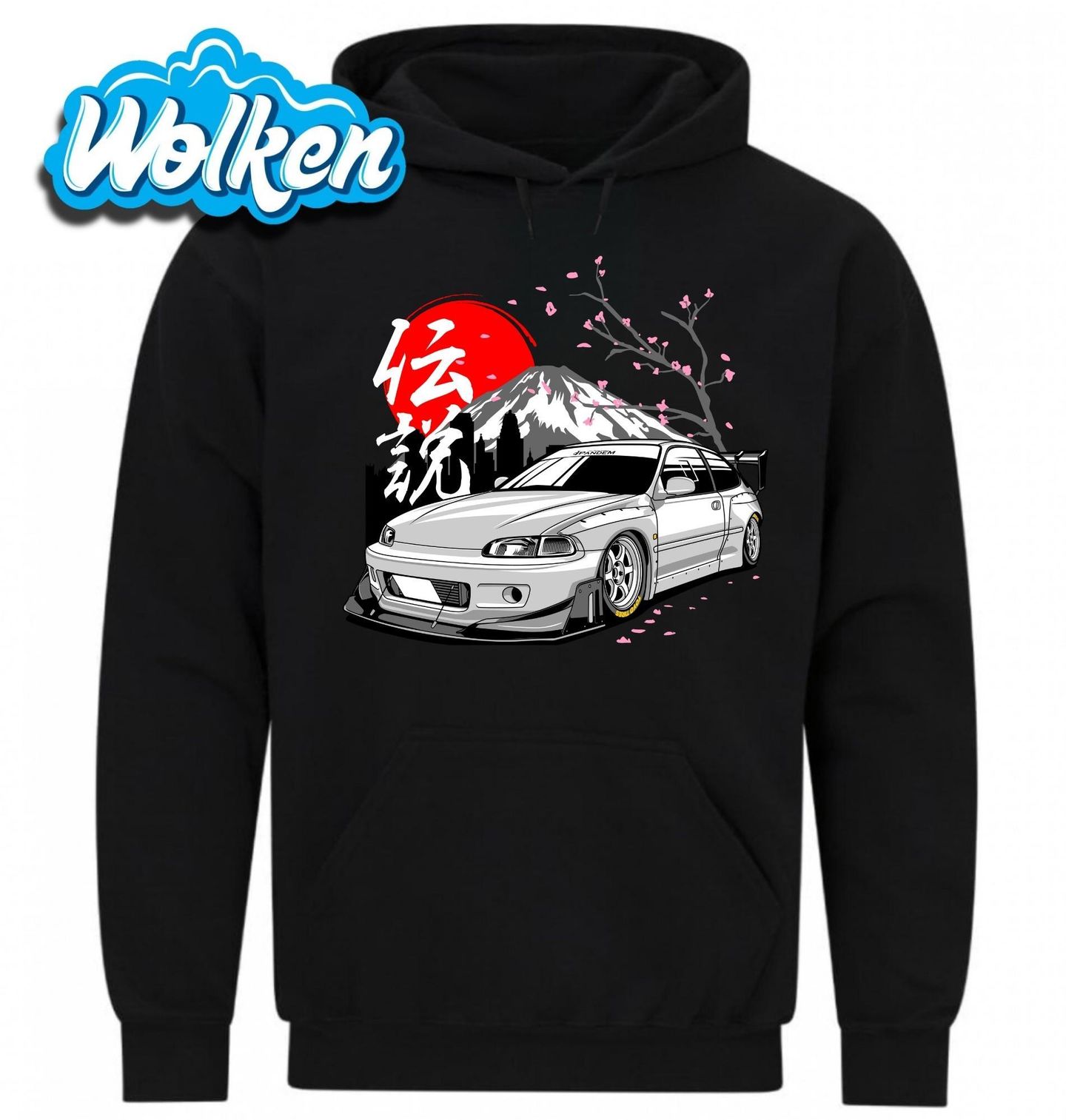 Mikina JDM Legenda pod Horou Fudži.jpg