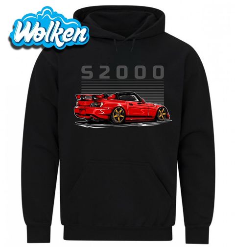 Obrázek produktu Pánská mikina Červená Honda S2000