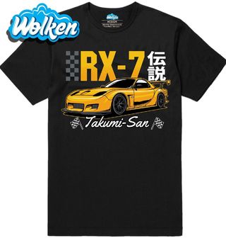 Pánské tričko Mazda RX-7 FD Takumi-San.jpg