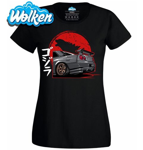 Obrázek produktu Dámské tričko Godzila Skyline