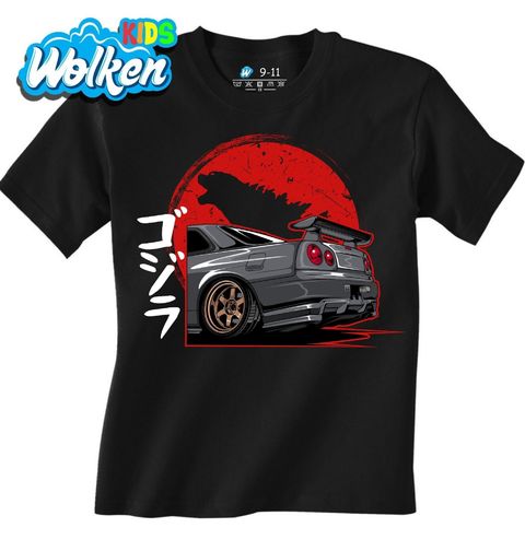 Obrázek produktu Dětské tričko Godzila Skyline