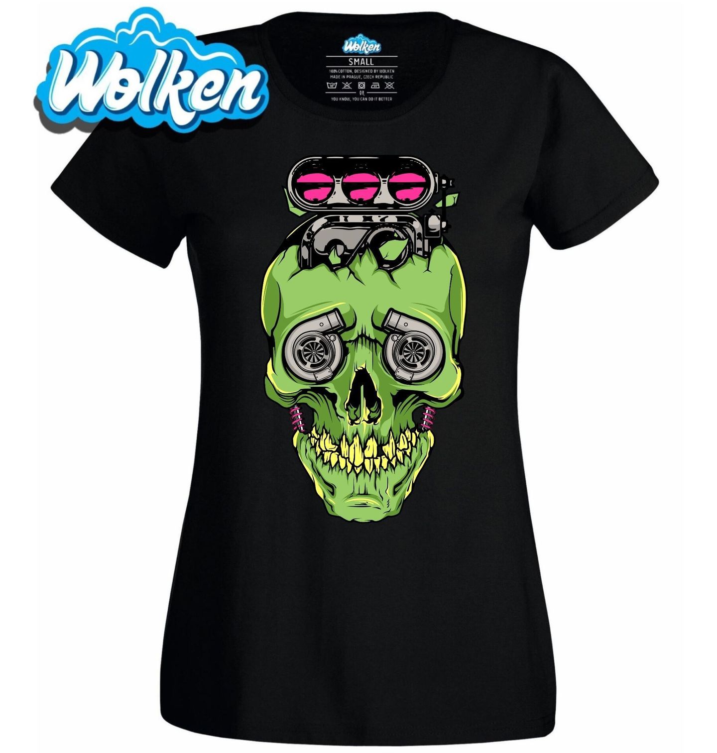 Dámské tričko Turbo Lebka.jpg