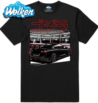 Pánské tričko Japonská Godzila Nissan.jpg