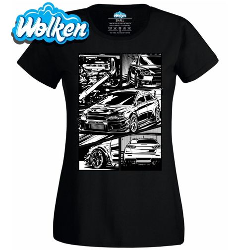 Obrázek produktu Dámské tričko Mitsubishi Lancer Evolution X JDM Car