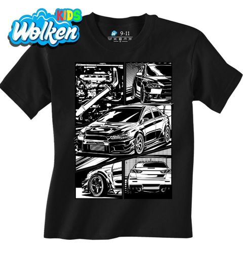 Obrázek produktu Dětské tričko Mitsubishi Lancer Evolution X JDM Car